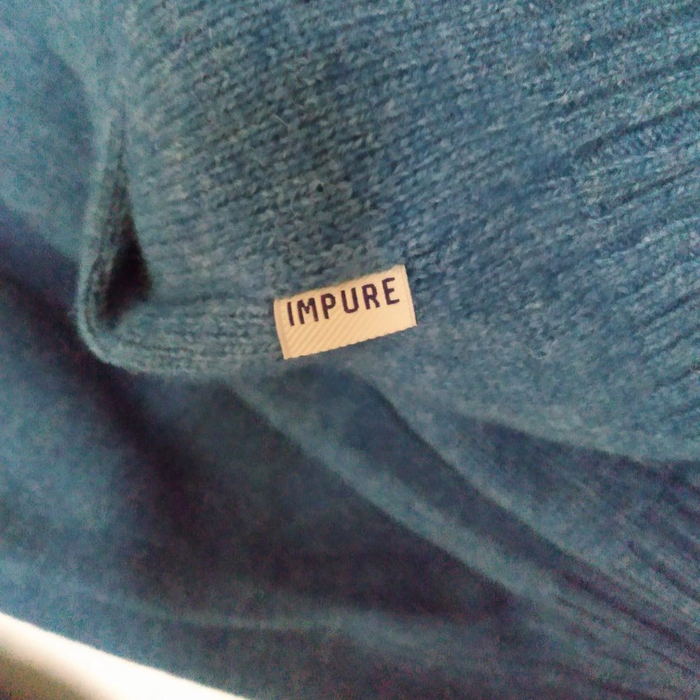 Impure Alternative Basic Wool Blend Sweater - image 6